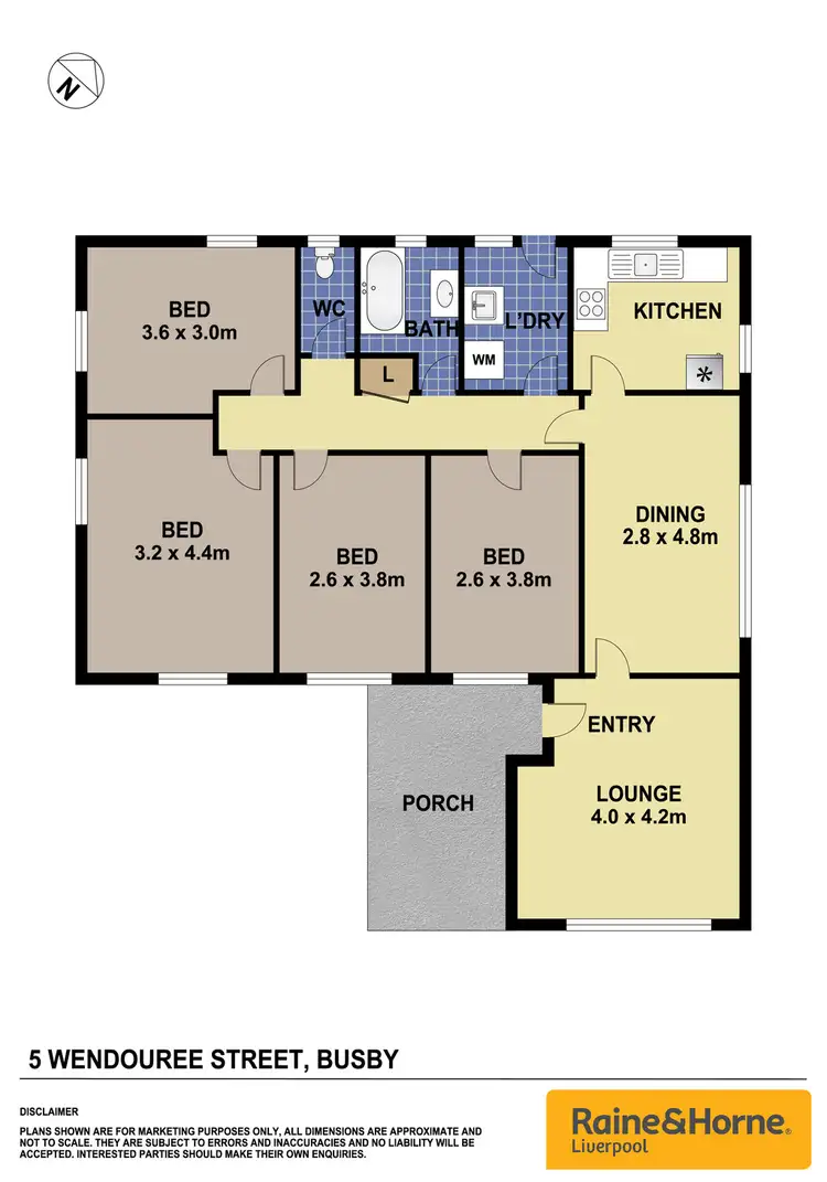 Floorplan of Homely house listing, 5 Wendouree Street, Busby NSW 2168