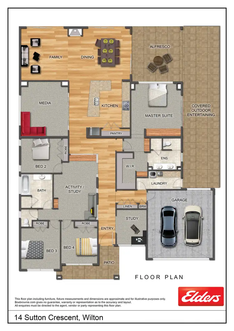 Floorplan of Homely house listing, 14 SUTTON CRESCENT, Wilton NSW 2571