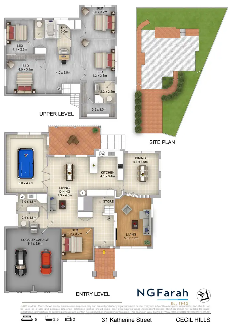 Floorplan of Homely house listing, 31 Katherine Street, Cecil Hills NSW 2171