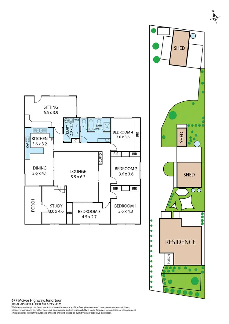 Floorplan of Homely house listing, 677 McIvor Highway, Junortoun VIC 3551