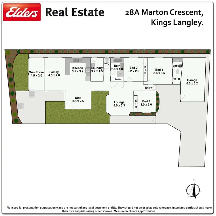 Floorplan of Homely house listing, 28A Marton Crescent, Kings Langley NSW 2147