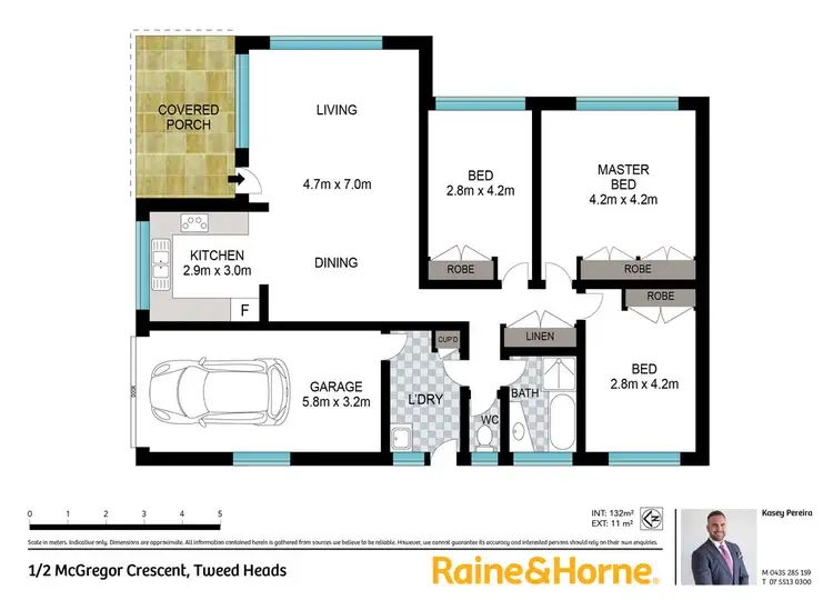 Floorplan of Homely house listing, 1/2 McGregor Crescent, Tweed Heads NSW 2485