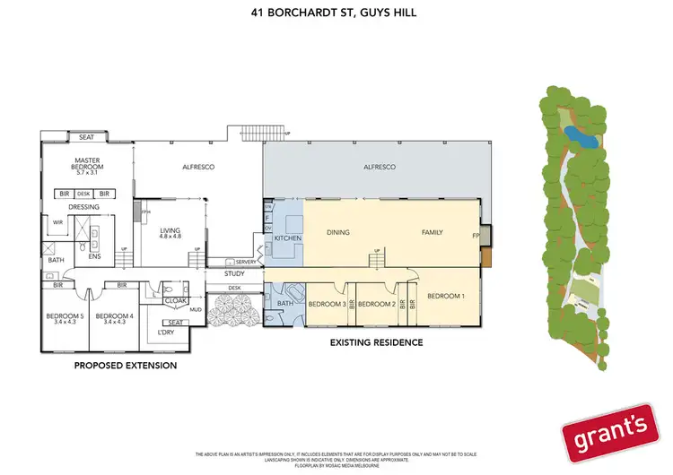 Floorplan of Homely house listing, 41 Borchardt Street, Guys Hill VIC 3807