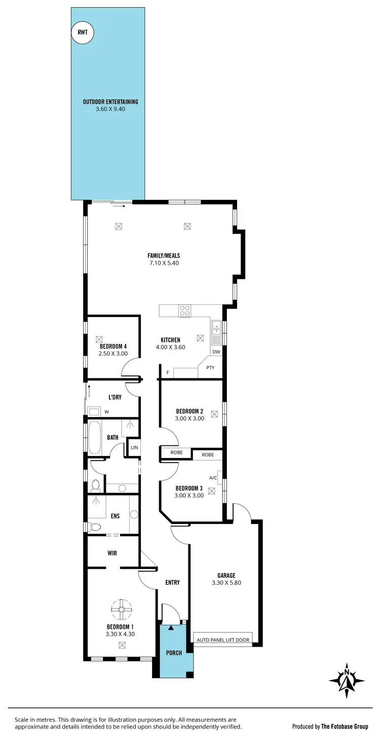 Floorplan of Homely house listing, 25a Sutton Avenue, Seacombe Gardens SA 5047