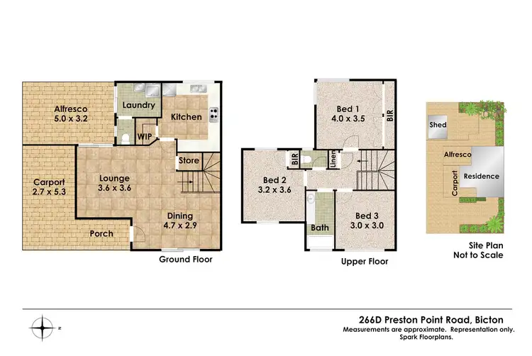 Floorplan of Homely house listing, 266D Preston Point Road, Bicton WA 6157
