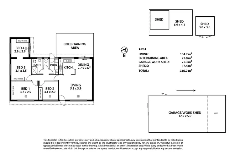 Floorplan of Homely house listing, 8 Ramsay Street, Mount Barker SA 5251