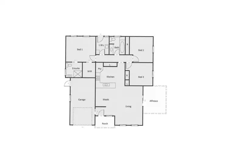 Floorplan of Homely townhouse listing, 5/2 Beveridge Street, Ararat VIC 3377