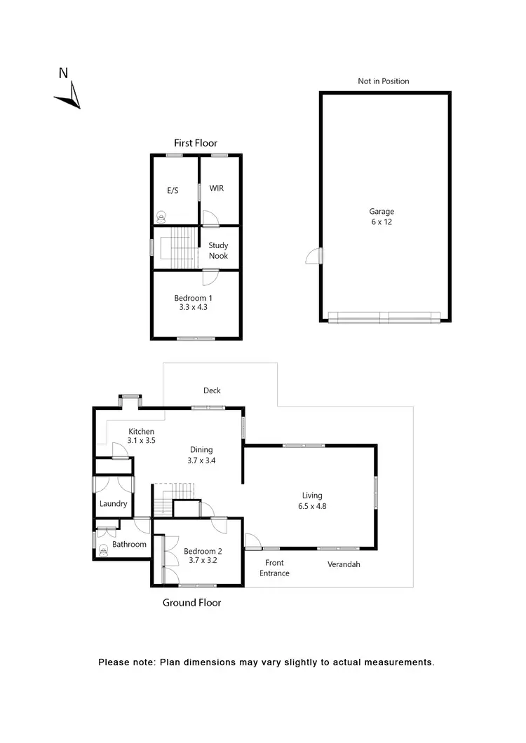 Floorplan of Homely house listing, 15 Main Street, Gordon VIC 3345
