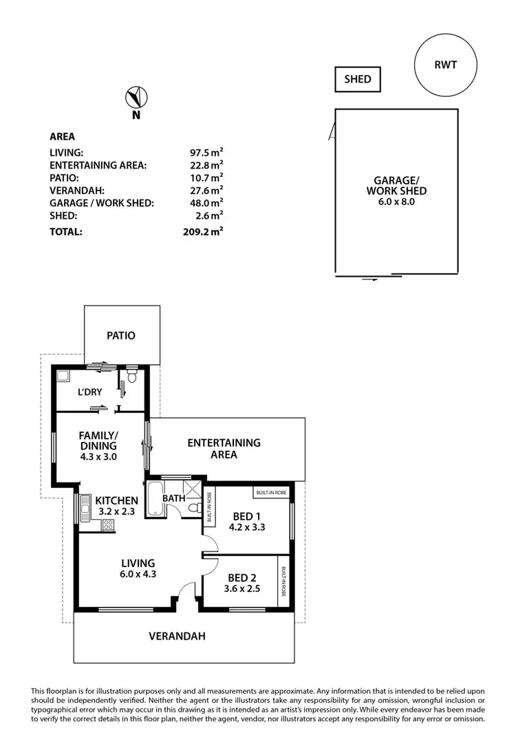Floorplan of Homely house listing, 16 Stephens Avenue, Strathalbyn SA 5255