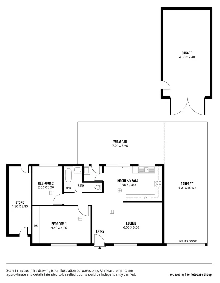 Floorplan of Homely house listing, 42 Magdalena Crescent, Paralowie SA 5108