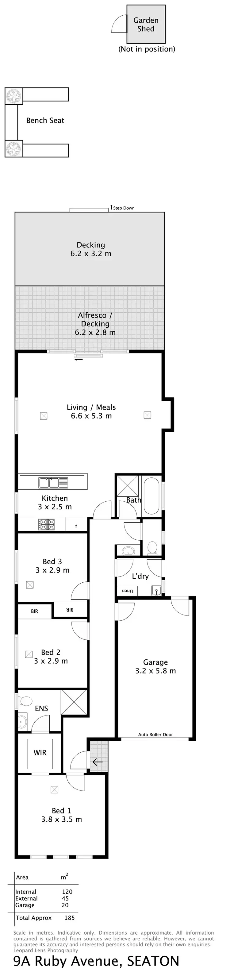 Floorplan of Homely house listing, 9a Ruby Avenue, Seaton SA 5023