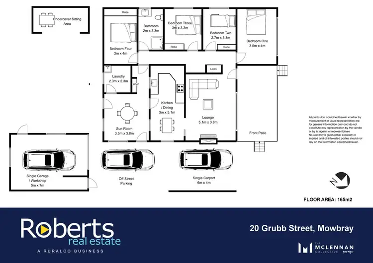 Floorplan of Homely house listing, 20 Grubb Street, Mowbray TAS 7248