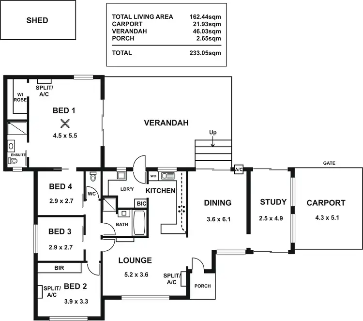 Floorplan of Homely house listing, 3 Morris Grove, Klemzig SA 5087