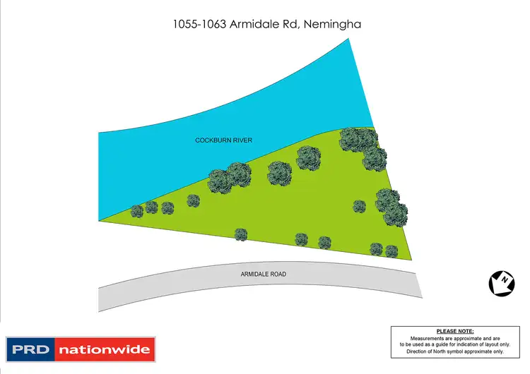 Floorplan of Homely land listing, 1055-1063 Armidale Road, Nemingha NSW 2340