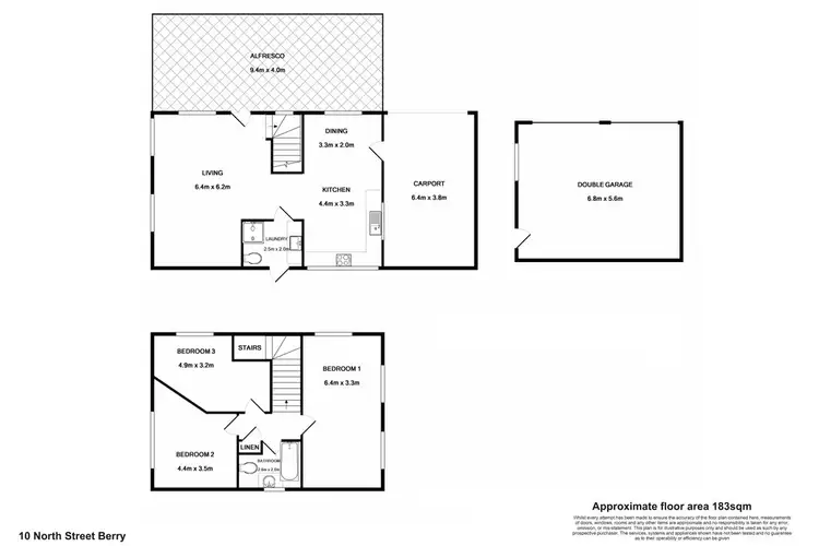 Floorplan of Homely house listing, 10 North Street, Berry NSW 2535