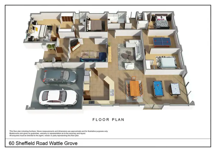 Floorplan of Homely house listing, 60 Sheffield Road, Wattle Grove WA 6107