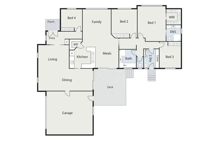 Floorplan of Homely house listing, 1 Cargelligo Street, Duffy ACT 2611