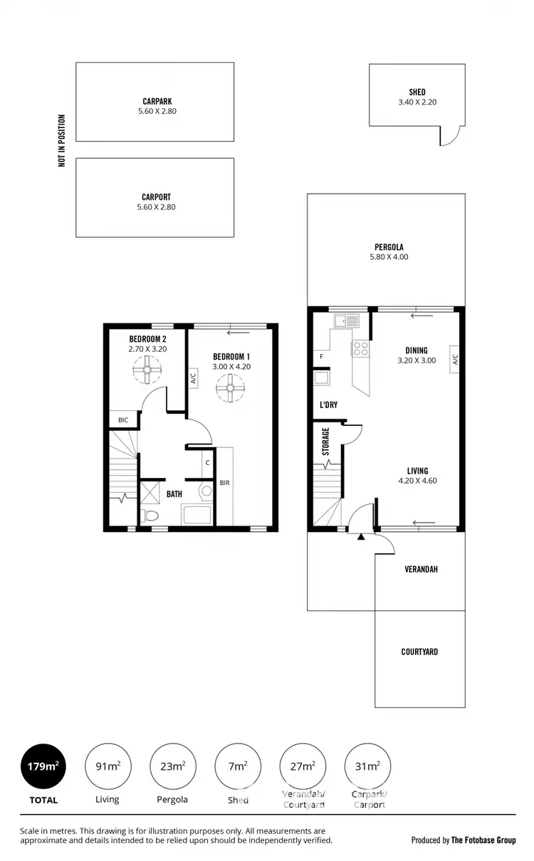 Floorplan of Homely house listing, 26 Amarina Court, Semaphore Park SA 5019