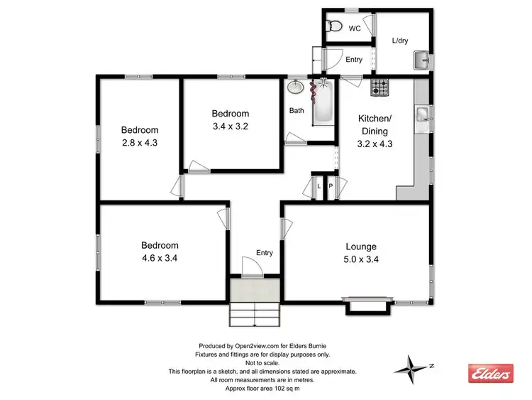 Floorplan of Homely house listing, 29 Ashwater Crescent, Penguin TAS 7316