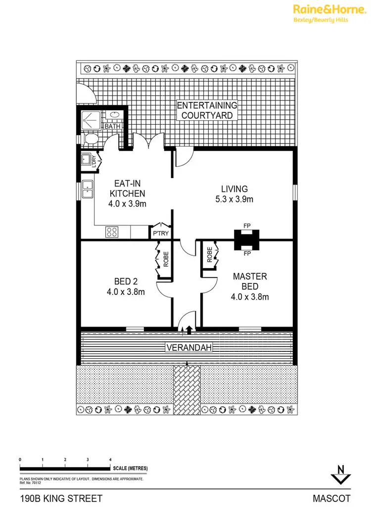 Floorplan of Homely house listing, 190B King Street, Mascot NSW 2020