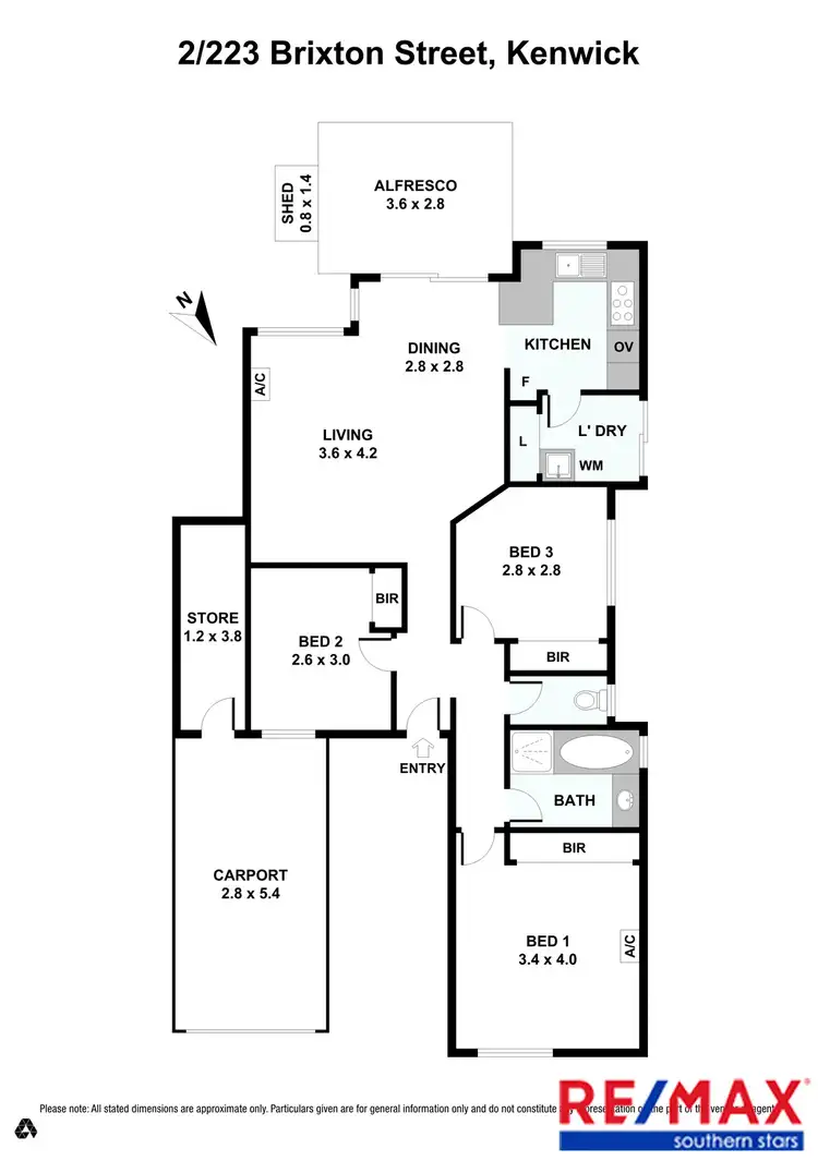 Floorplan of Homely house listing, 2/223 Brixton Street, Kenwick WA 6107