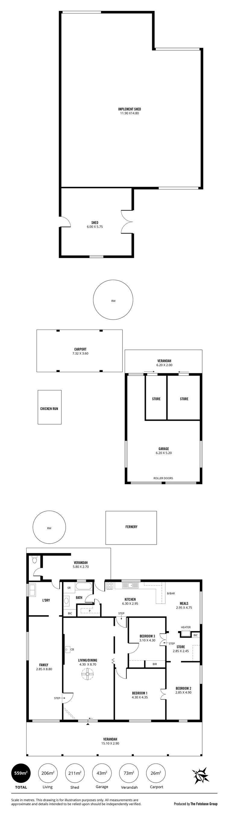 Floorplan of Homely house listing, 248 Carawatha Drive, Mypolonga SA 5254