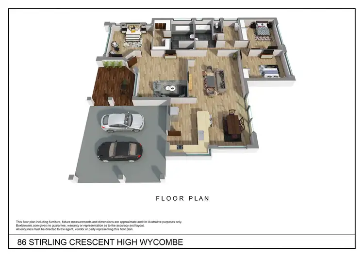 Floorplan of Homely house listing, 86 Stirling Crescent, High Wycombe WA 6057