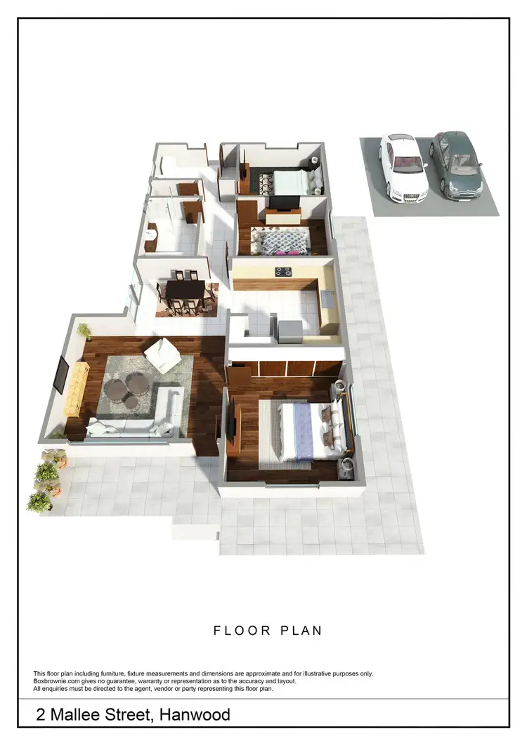 Floorplan of Homely house listing, 2 Mallee Street, Hanwood NSW 2680