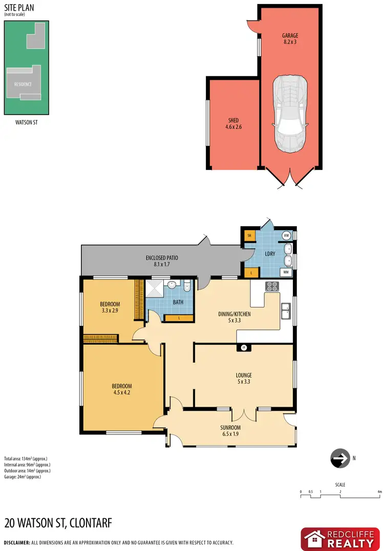 Floorplan of Homely house listing, 20 Watson Street, Clontarf QLD 4019