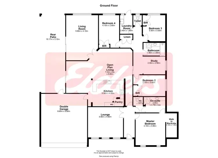 Floorplan of Homely house listing, 16 Moondar Parade, Dalyellup WA 6230
