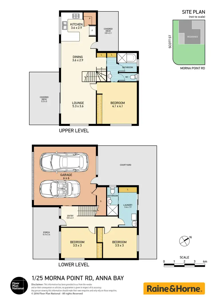 Floorplan of Homely house listing, 1/25 Morna Point Road, Anna Bay NSW 2316