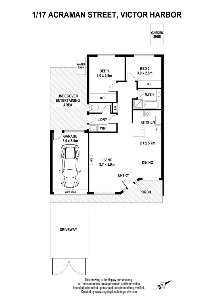 Floorplan of Homely unit listing, Unit 1 & 2 17 Acraman Street, Victor Harbor SA 5211