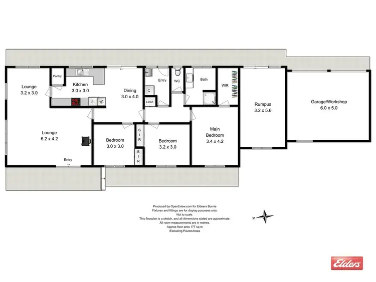 Floorplan of Homely house listing, 997 South Riana Road, South Riana TAS 7316
