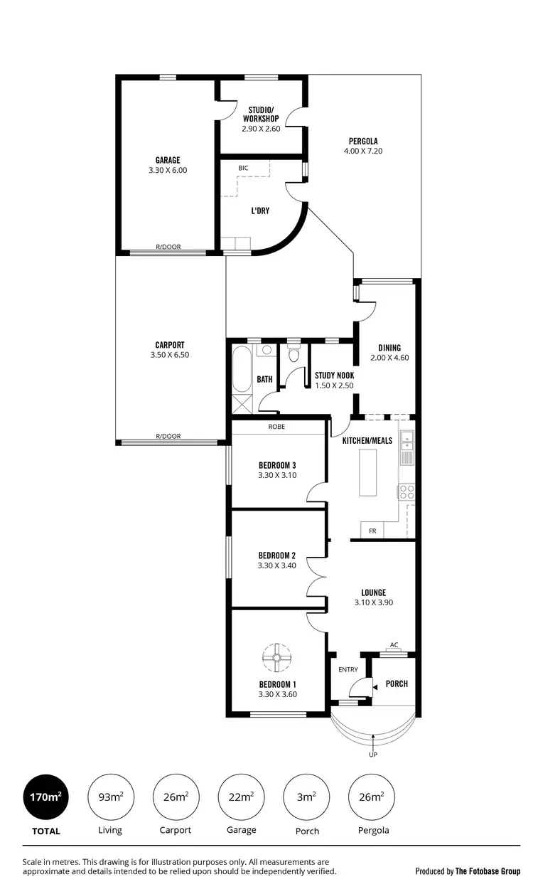 Floorplan of Homely house listing, 23 Derwent Avenue, Magill SA 5072