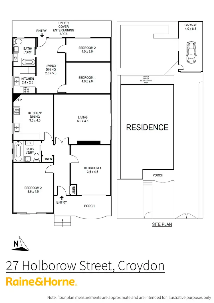Floorplan of Homely house listing, 27 Holborow Street, Croydon NSW 2132