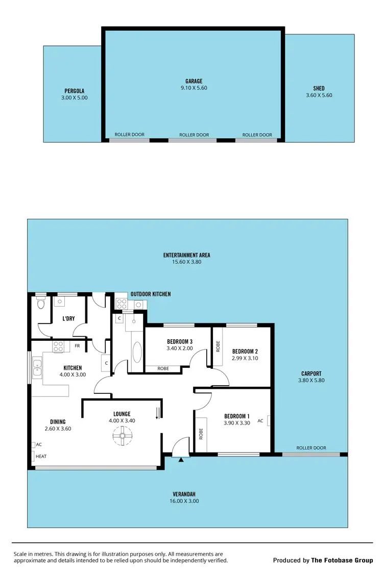 Floorplan of Homely house listing, 42 Greenbank Grove, Hackham West SA 5163