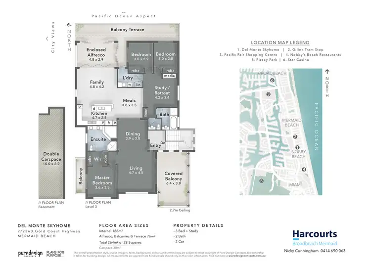 Floorplan of Homely unit listing, 7/2363 Gold Coast Highway, Mermaid Beach QLD 4218