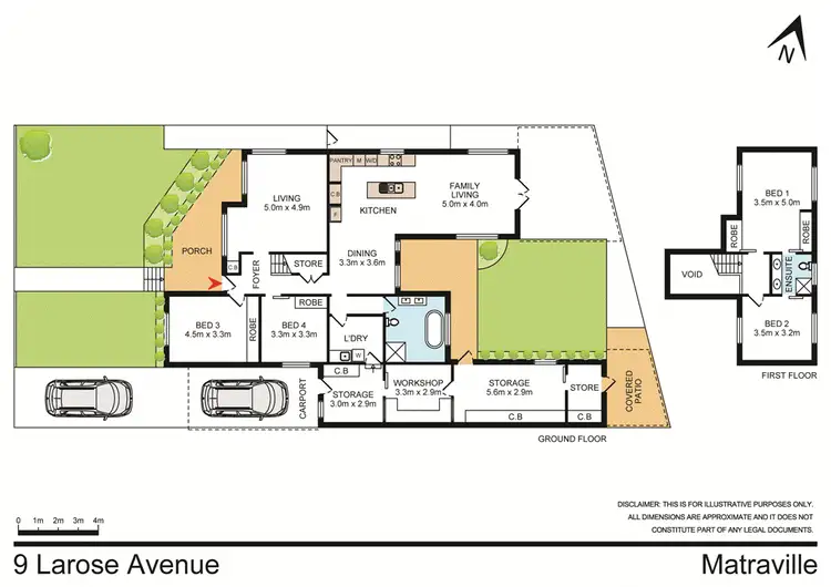 Floorplan of Homely house listing, 9 Larose Avenue, Matraville NSW 2036