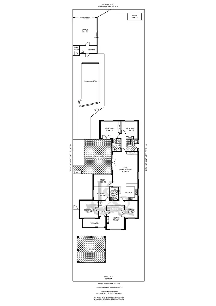 Floorplan of Homely house listing, 88 Third Avenue, Mount Lawley WA 6050