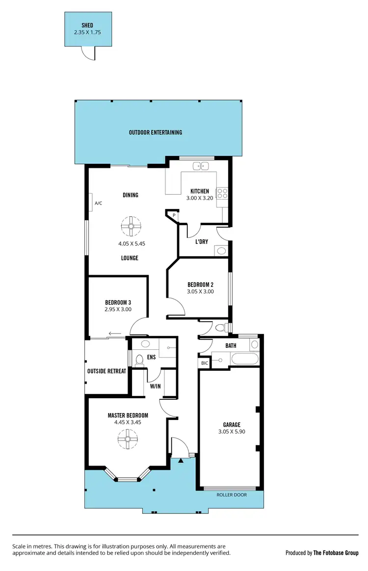 Floorplan of Homely house listing, 8 Pine View Close, Old Reynella SA 5161