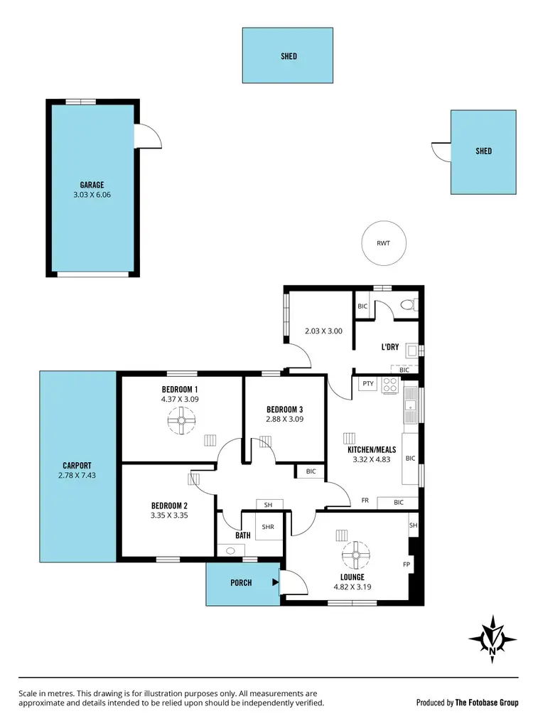 Floorplan of Homely house listing, 16 Stuart Road, South Plympton SA 5038