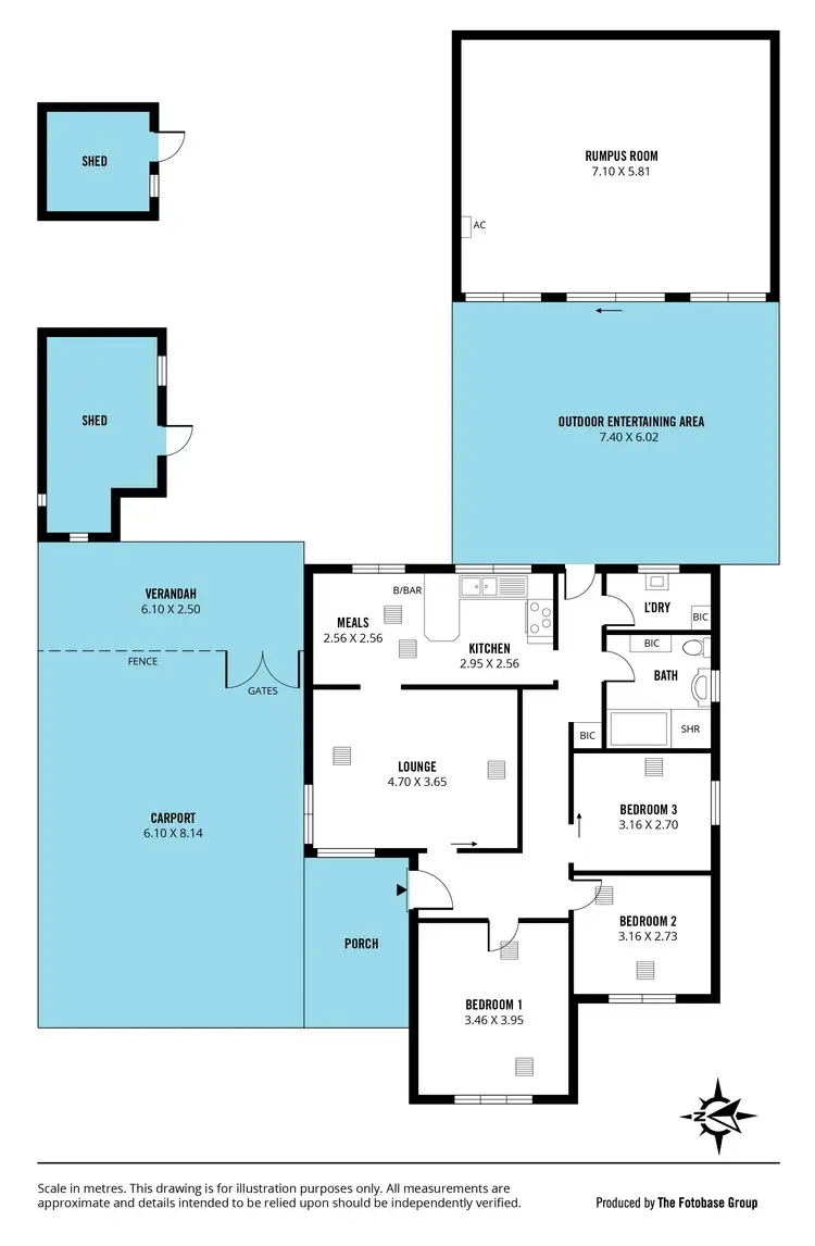 Floorplan of Homely house listing, 50 Parkview Rise, Hackham SA 5163