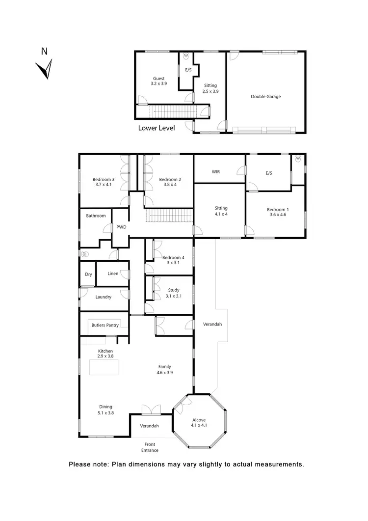 Floorplan of Homely house listing, 14 Jacksons Road, Warrenheip VIC 3352