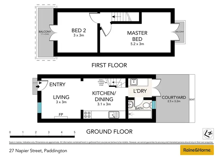 Floorplan of Homely house listing, 27 Napier Street, Paddington NSW 2021
