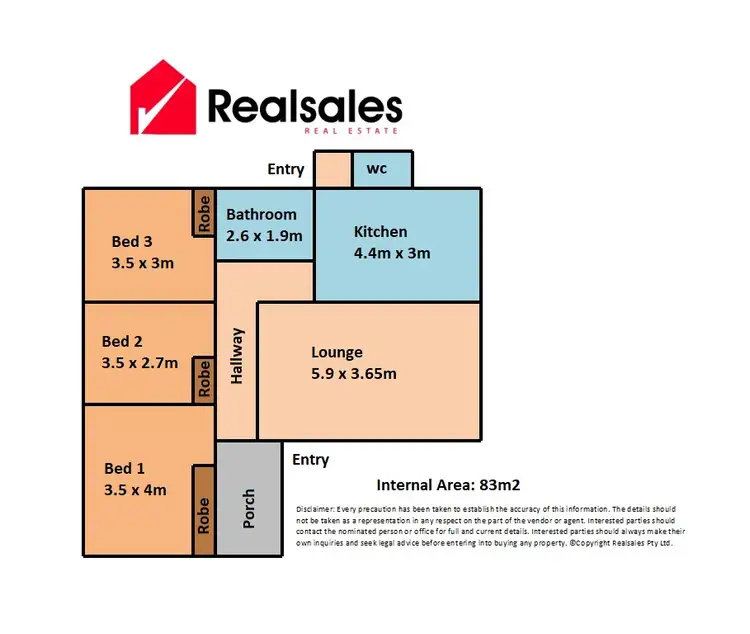 Floorplan of Homely house listing, 1 Sedgemoor Street, Stafford Heights QLD 4053