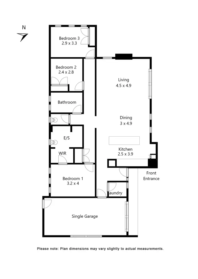 Floorplan of Homely house listing, 12 Sage Close, Alfredton VIC 3350