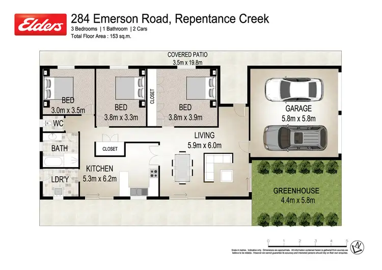 Floorplan of Homely rural property listing, 284 Emerson Road, Repentance Creek NSW 2480