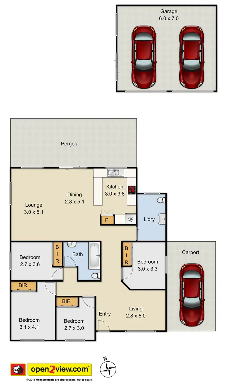 Floorplan of Homely house listing, 3 Alam Street, Colyton NSW 2760