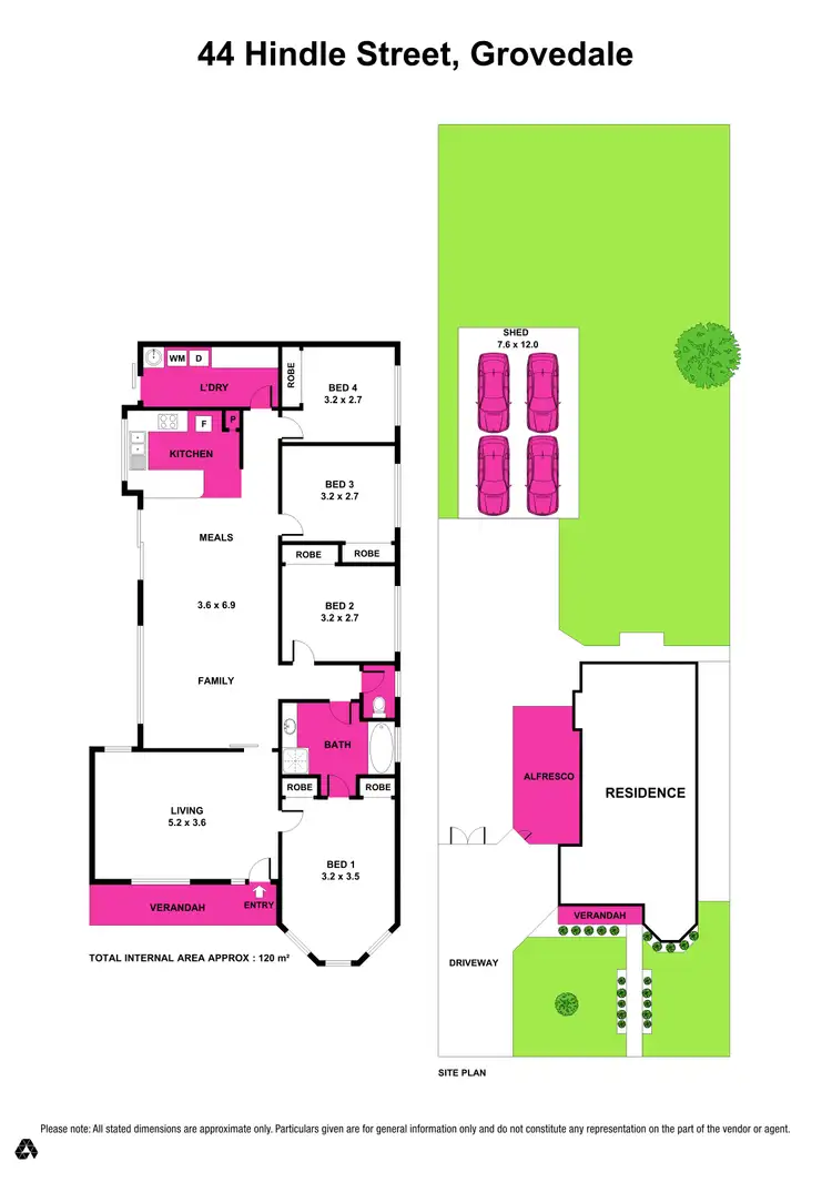 Floorplan of Homely house listing, 44 Hindle Street, Grovedale VIC 3216