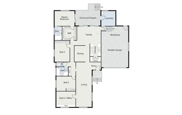 Floorplan of Homely house listing, 74 Morgan Crescent, Curtin ACT 2605